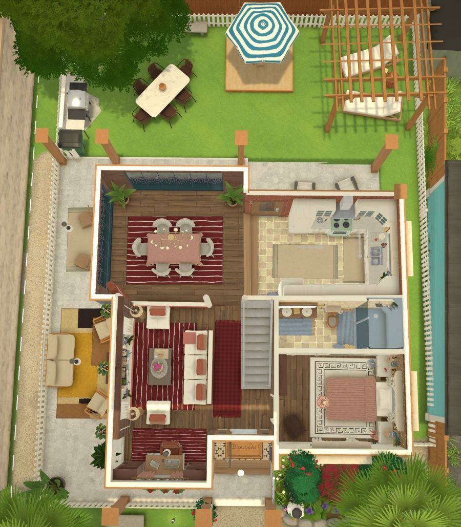"Casita clásica" por wenesdy image 1