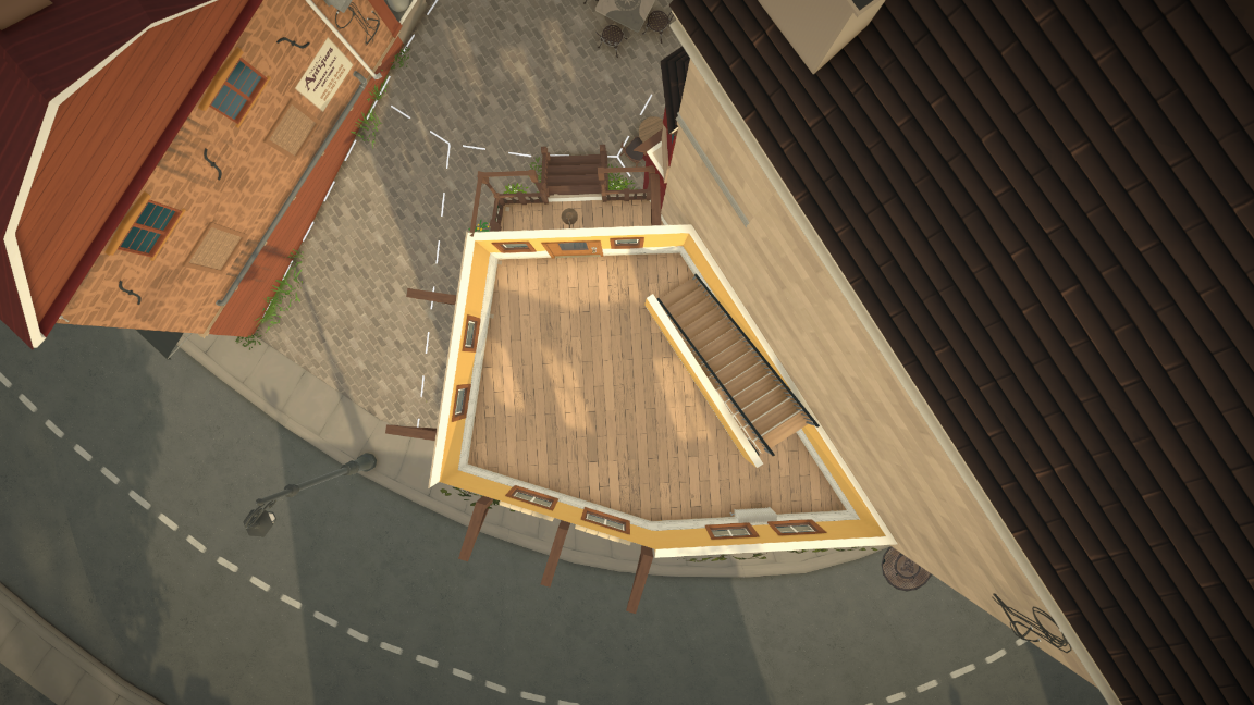 [FlaviaForesta] Empty Corner House in Downtown image 6