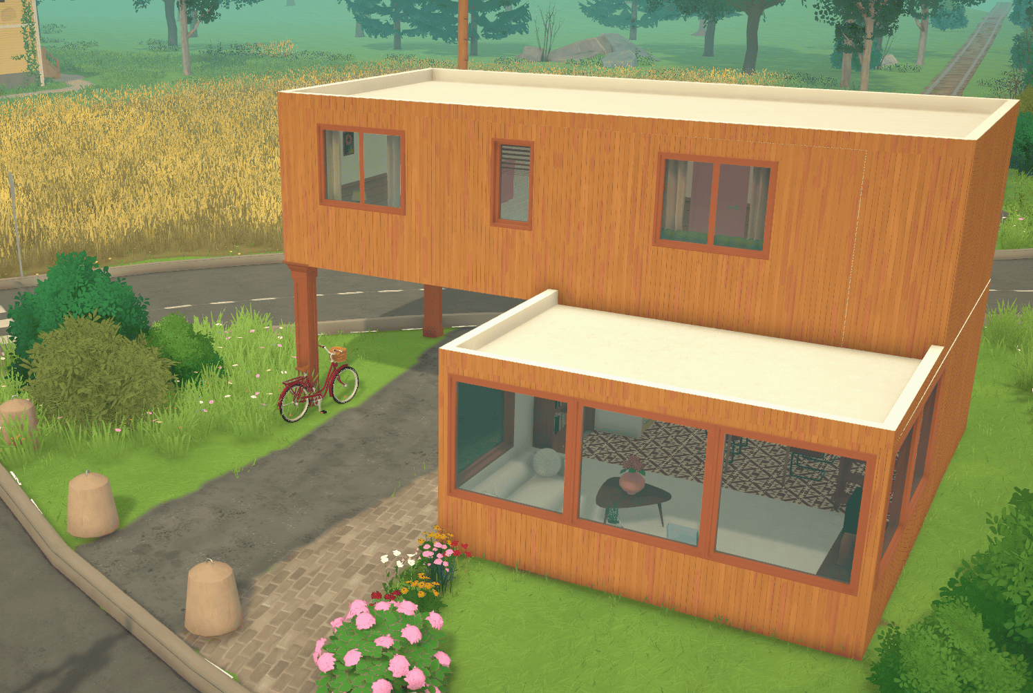 Midcentury House with Carport image 1