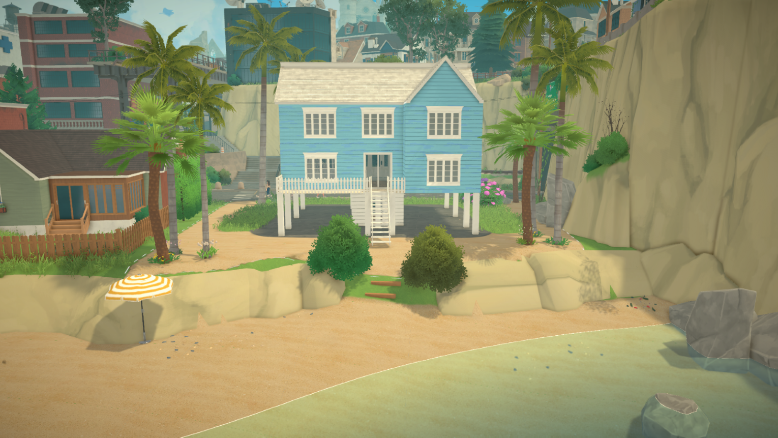 Coastal Blue Beach House Shell image 4