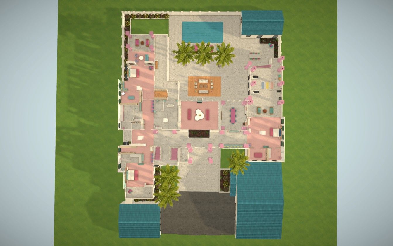 Pastel Palace 5 bed image 2