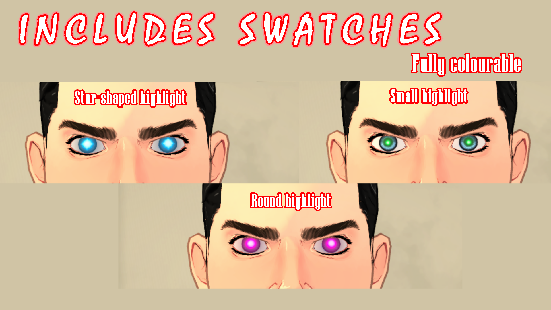 Laser Eyes (Eye Highlights) image 2