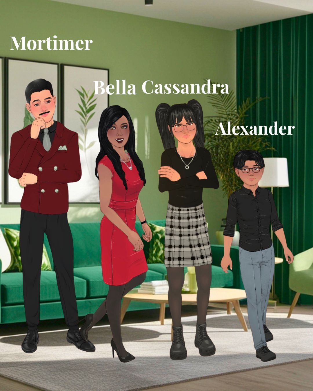 The Goth Family image 1