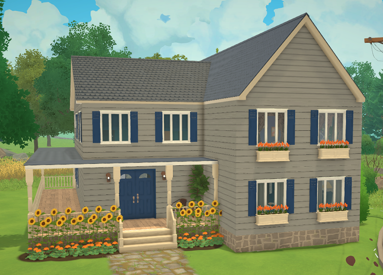 Blue Farmhouse image 1