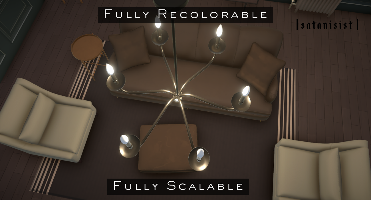 [satanisist] Lucca Chandelier image 5