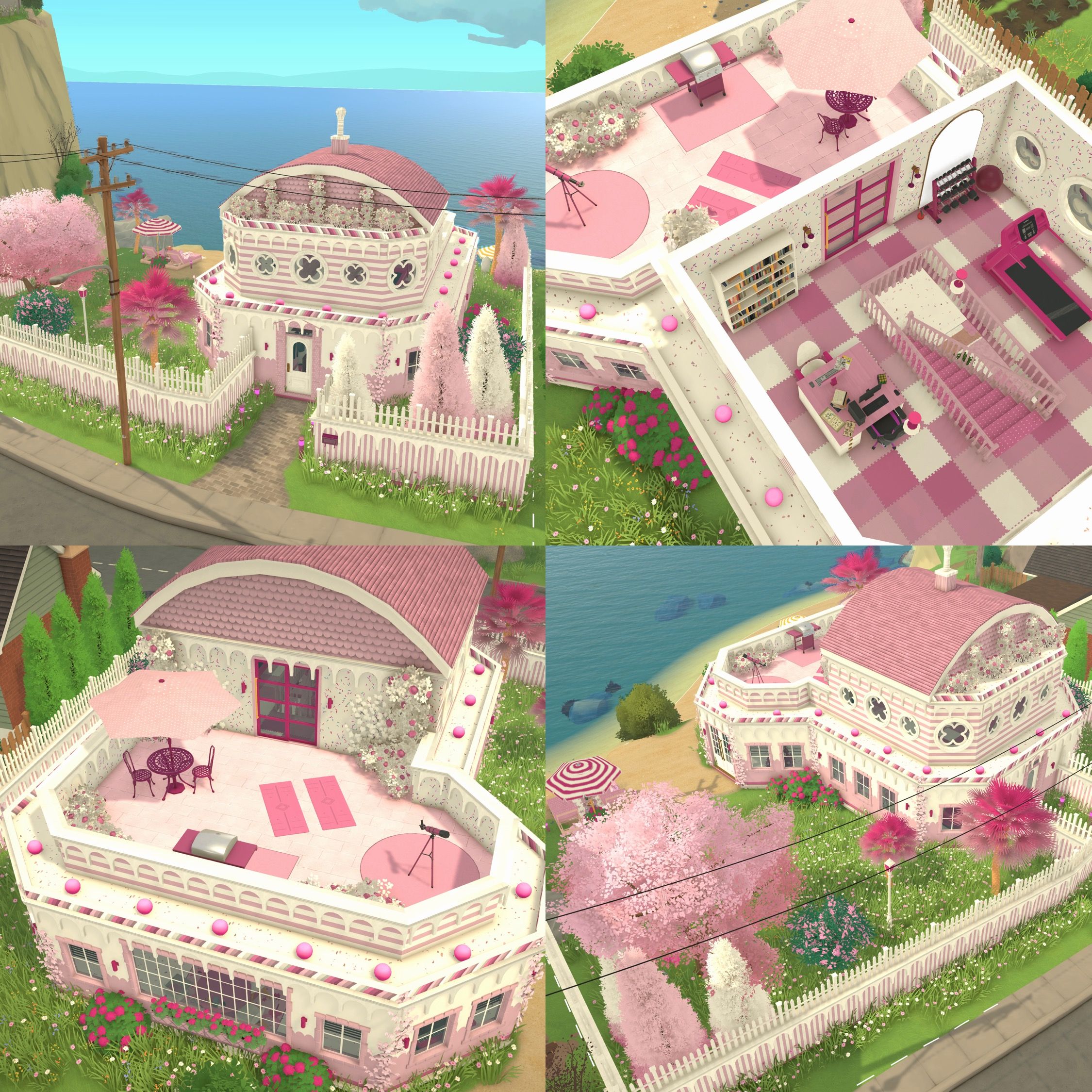 Icecream Cake Beach House by Purrpinkdollhouses image 1