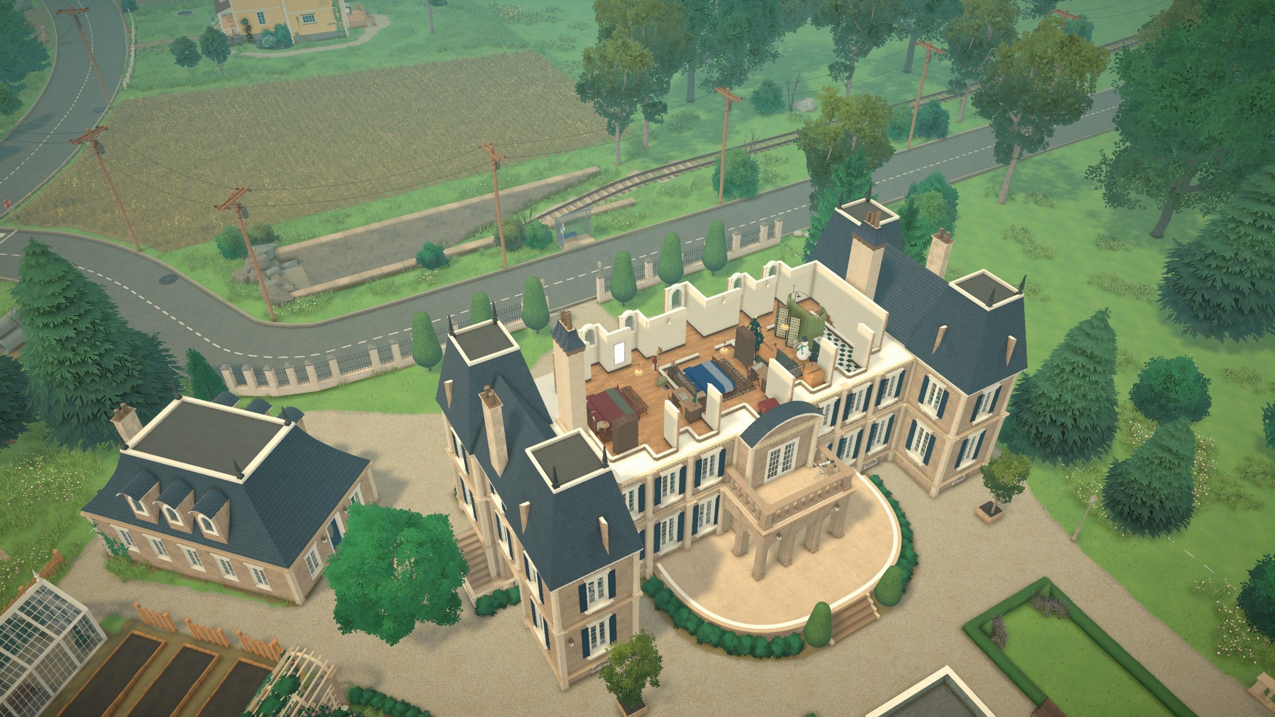 French Chateau Revival - Furnished image 13