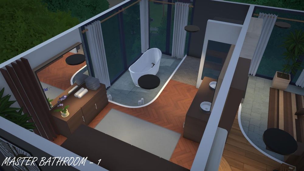 [Vanilla] Cozy Box Modern Contemporary / Modern Tropical Hillside House / Villa image 12