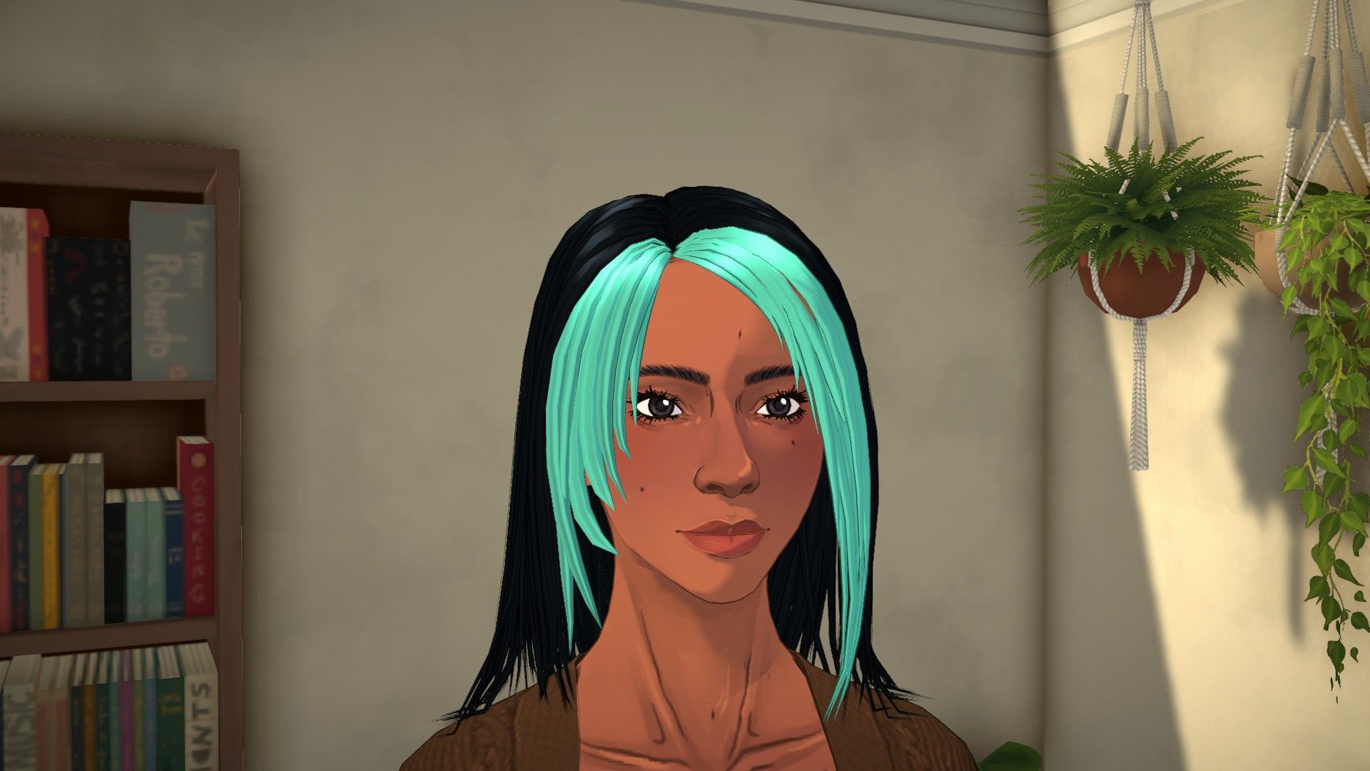 Straight Side-Parted Bob Hair image 9
