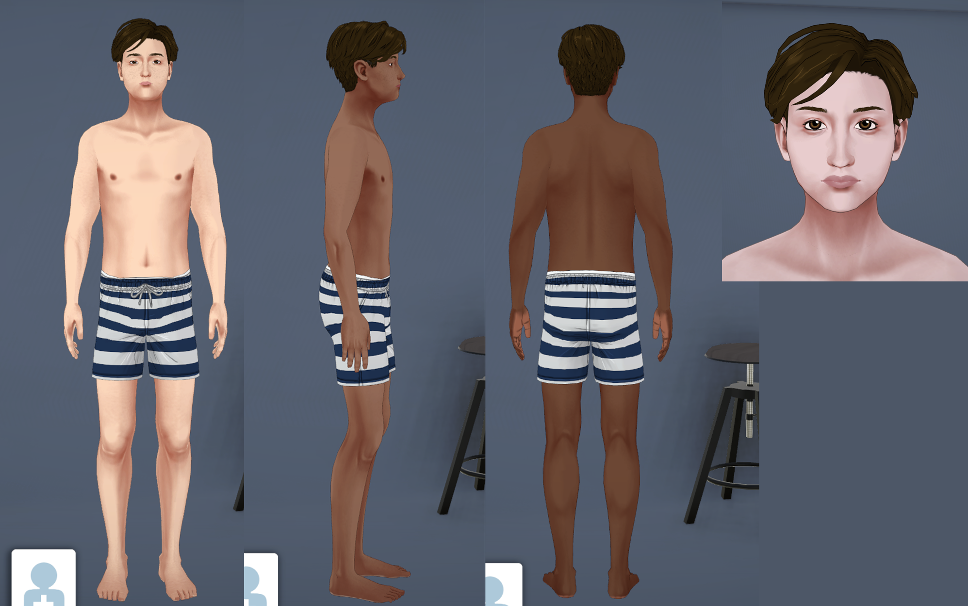 Cream skin overlay image 2