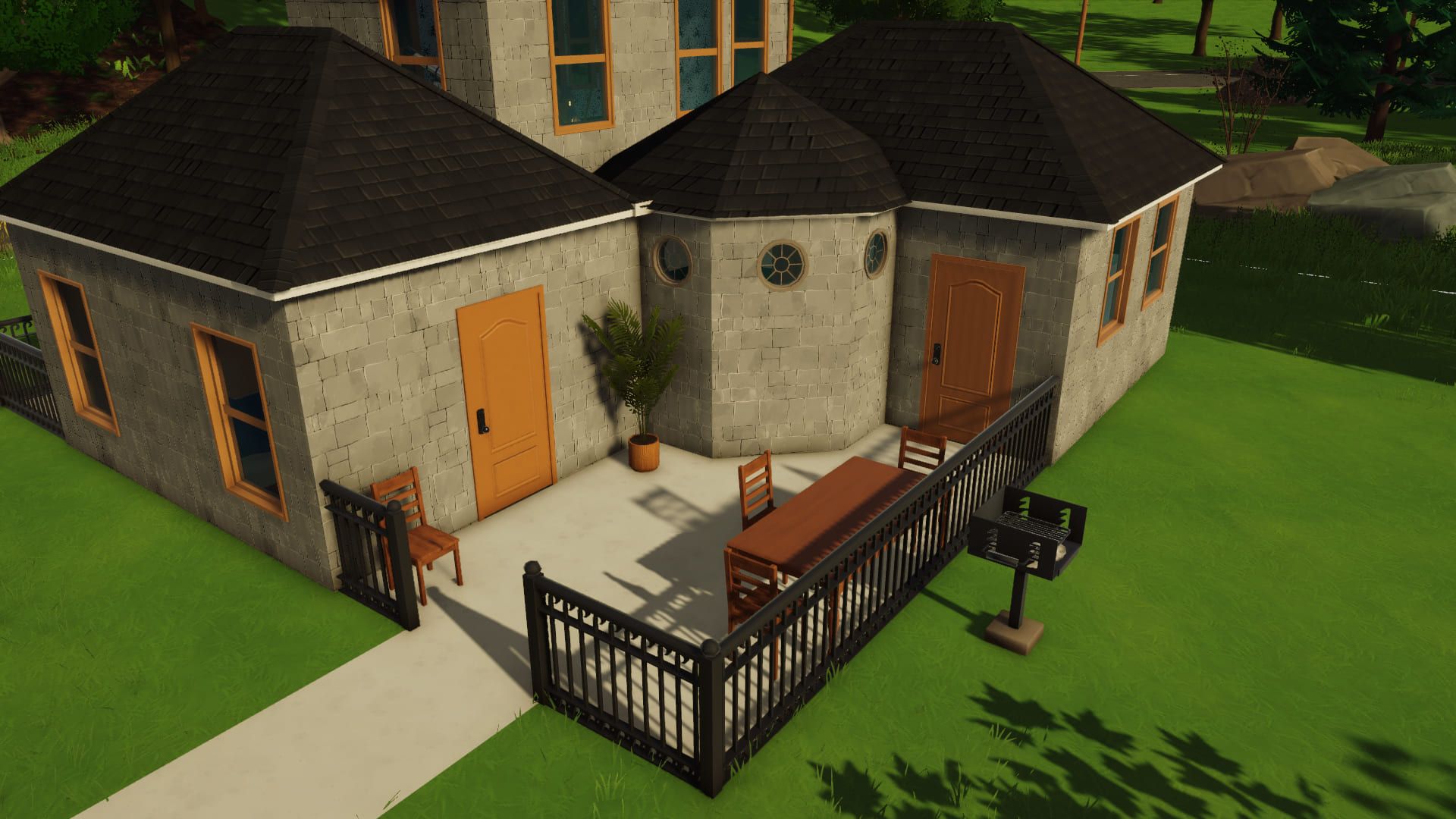 5 Sim Lane, Goth Manor [The Sims 1] image 6