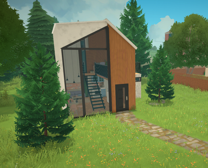 Modern colorful mini home image 1