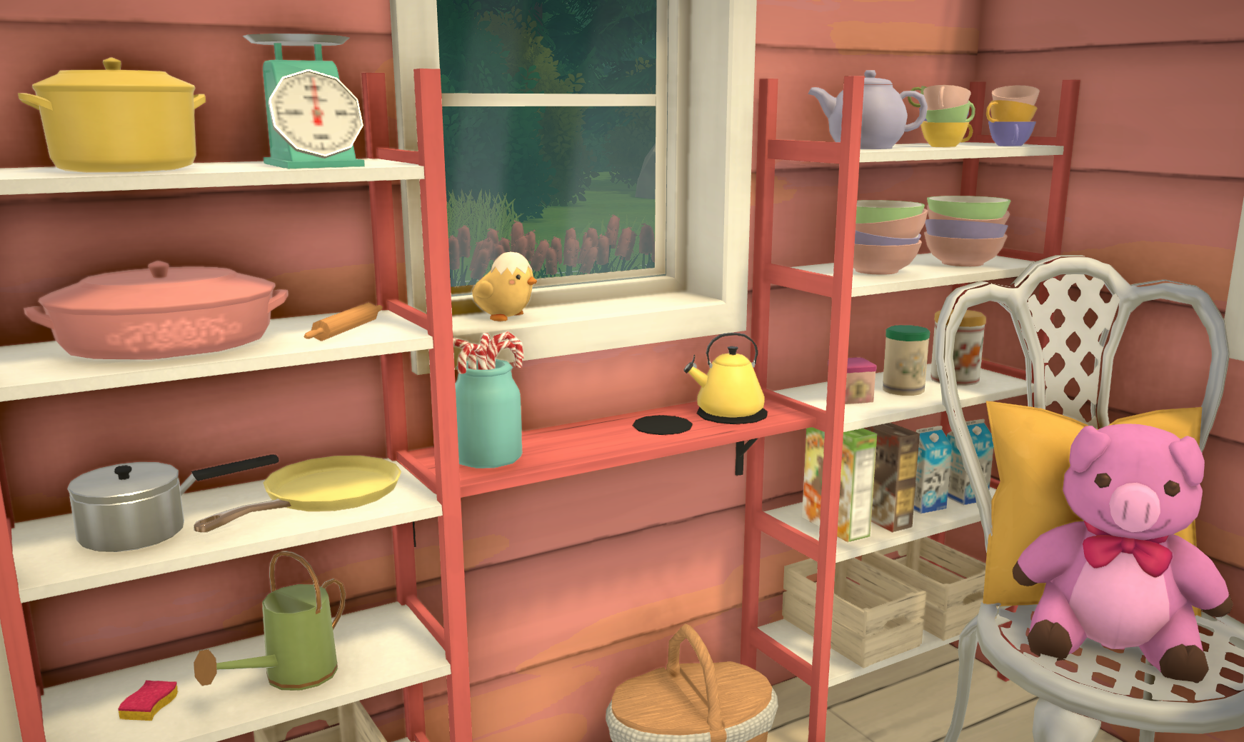 Pink playhouse for the backyard (cc free) image 2