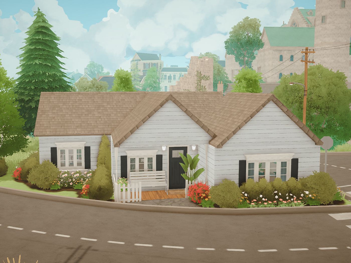 Small Blue Suburban image 1