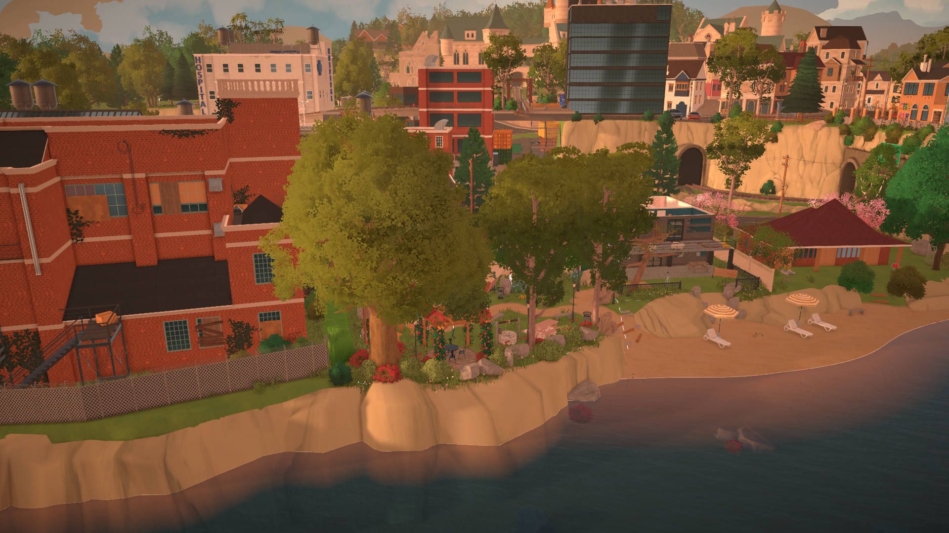 Gentrified Park by the sea image 3
