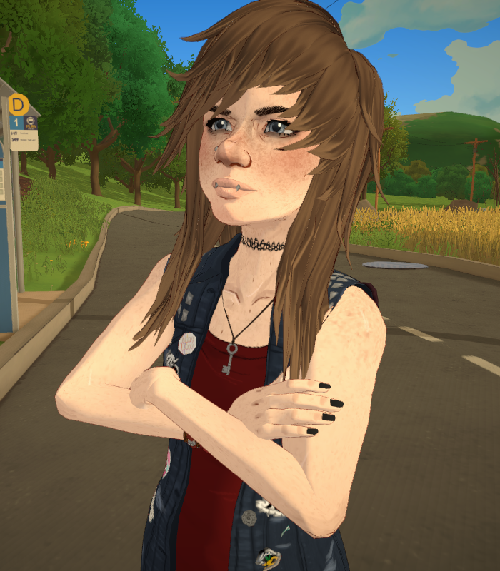 Y2K Tumblr Inspired Emo Teen image 1