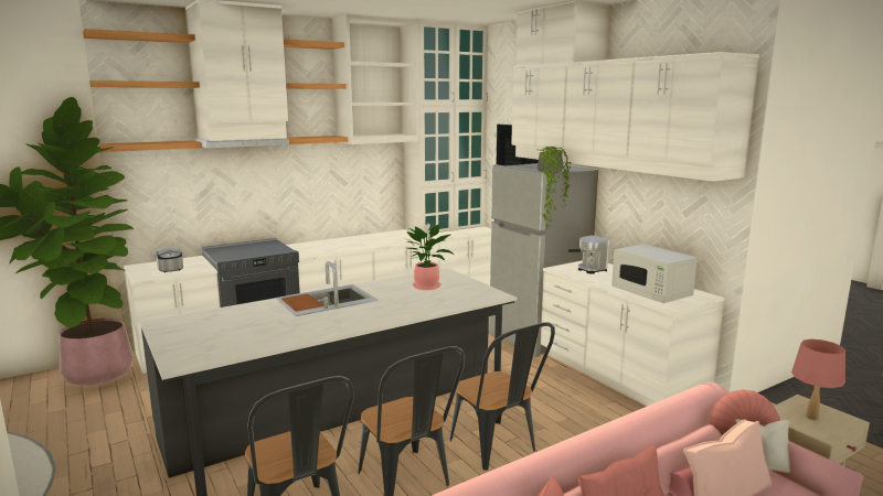 Modern Pink Cabin image 6