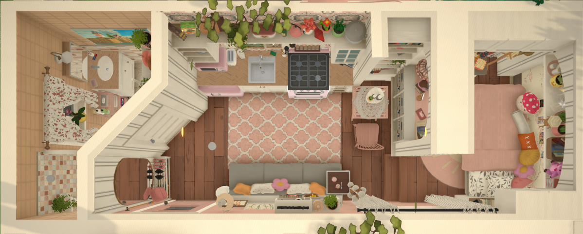 Micro Pink Dream Cottage image 12