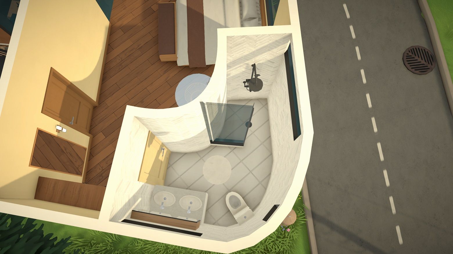 A house built around a tree image 11