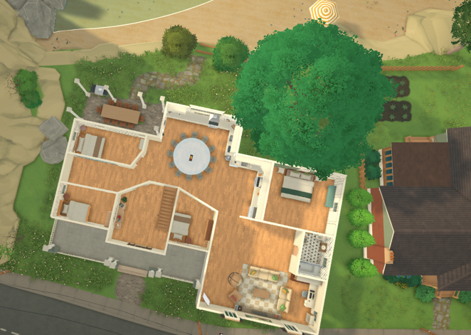 Modern mansion finished image 3