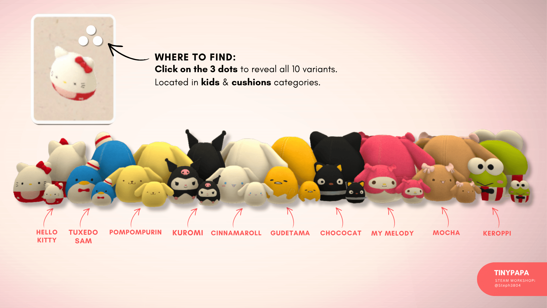ParaMallows: Sanrio Edition image 2