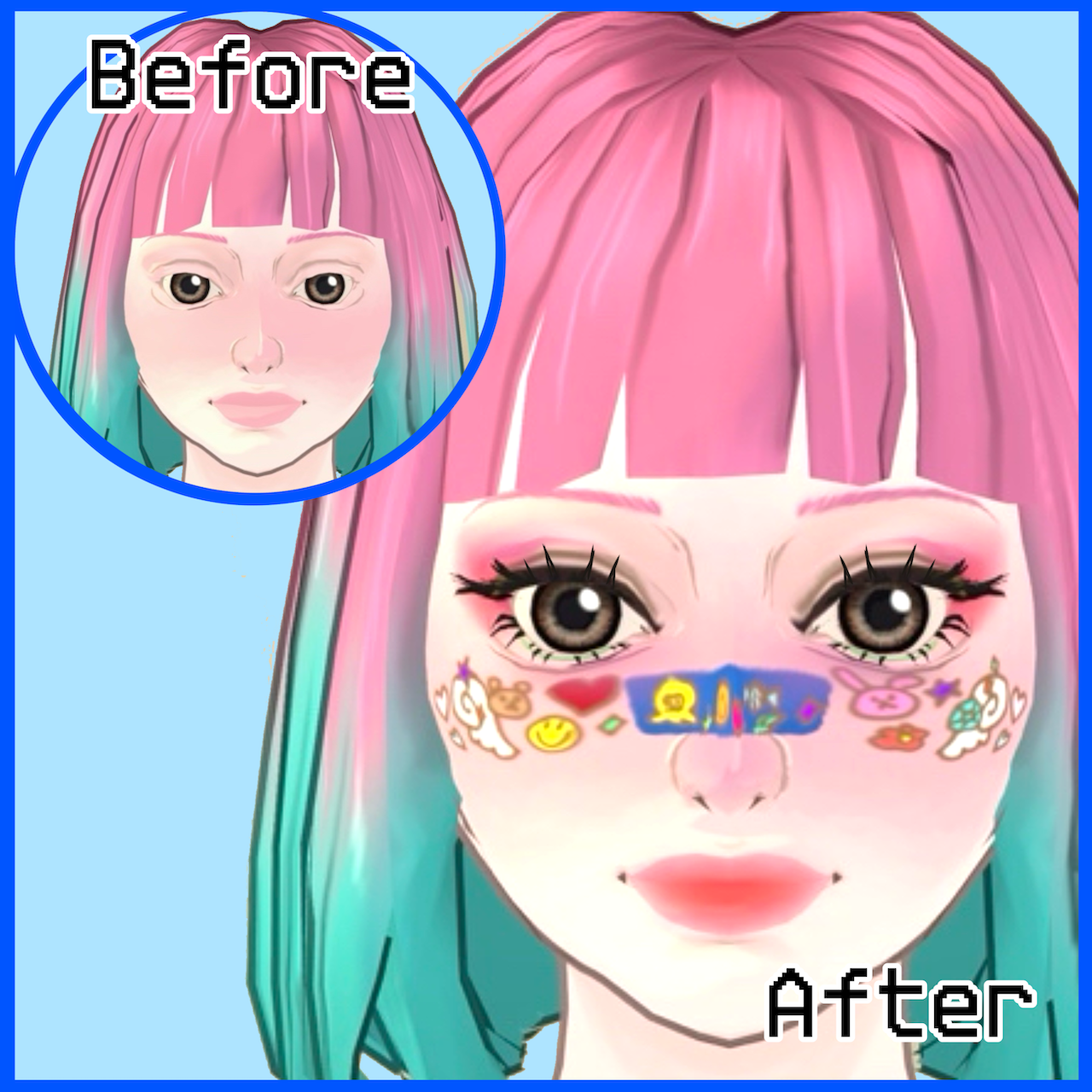 DDM LAB / Y2K DECORA Face Set image 1