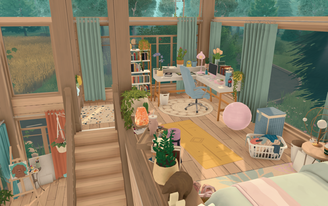 Country-chic Modern Split-level image 3