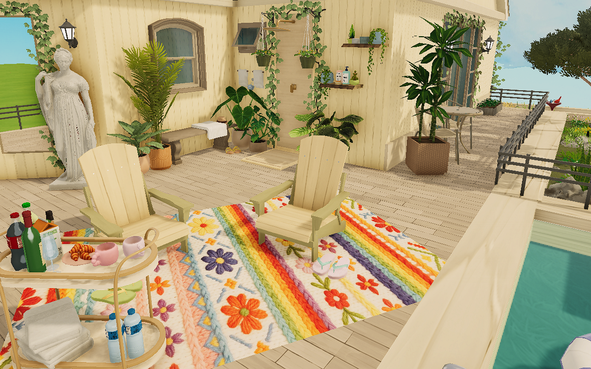 small house gardens pool (furnished) image 5