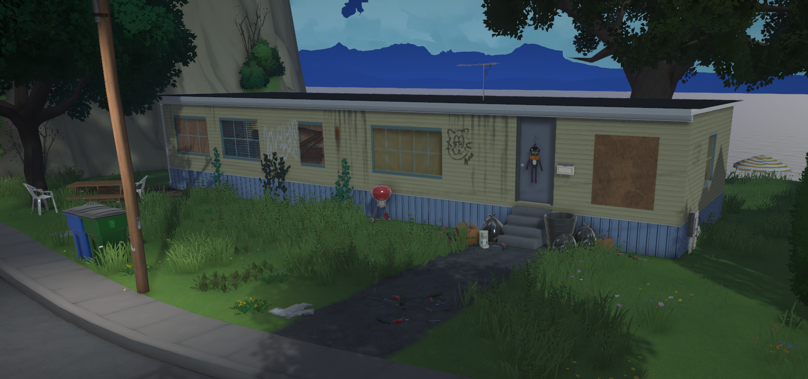 Trashy Trailer Furnished image 1