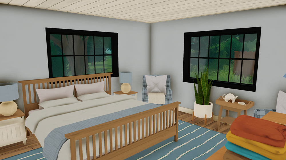 White Country Style Home image 8