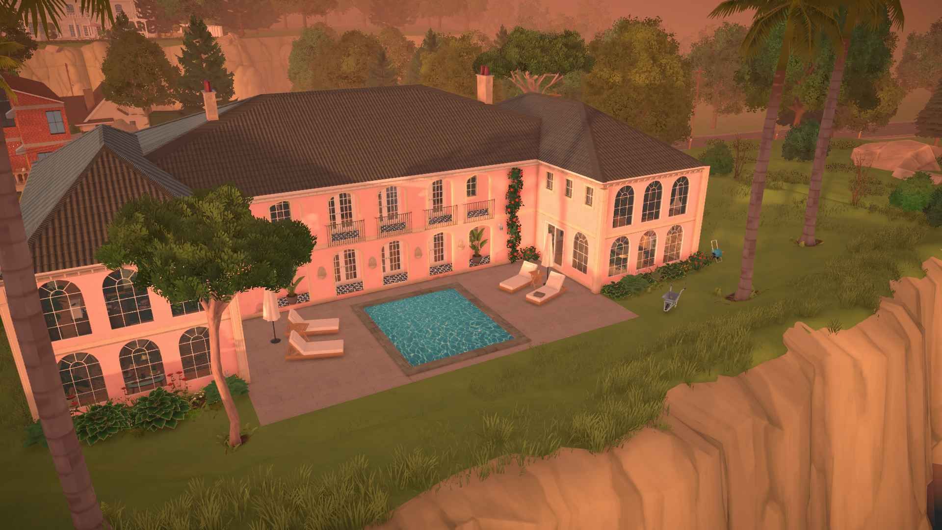 Pink Floridian Mansion image 1