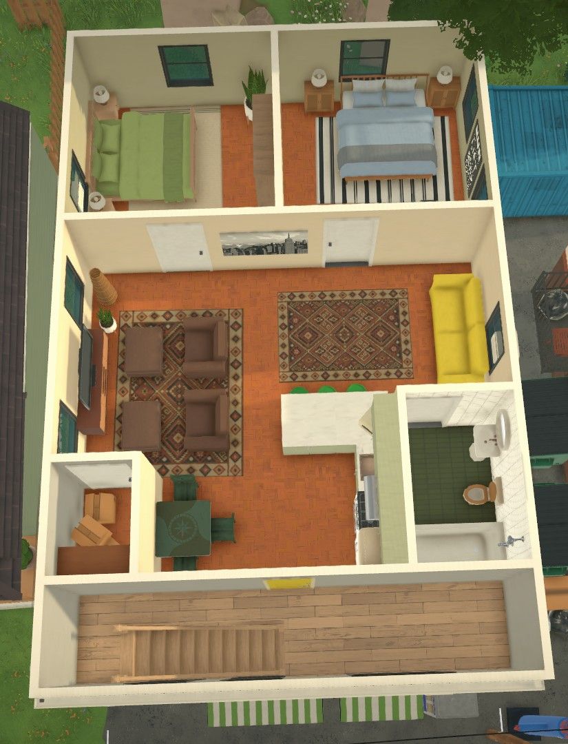 Friends adjacent - 2 apartments and a perky cafe image 6