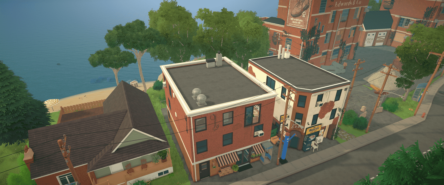 Cluttered Convenience Store with Apartment image 1