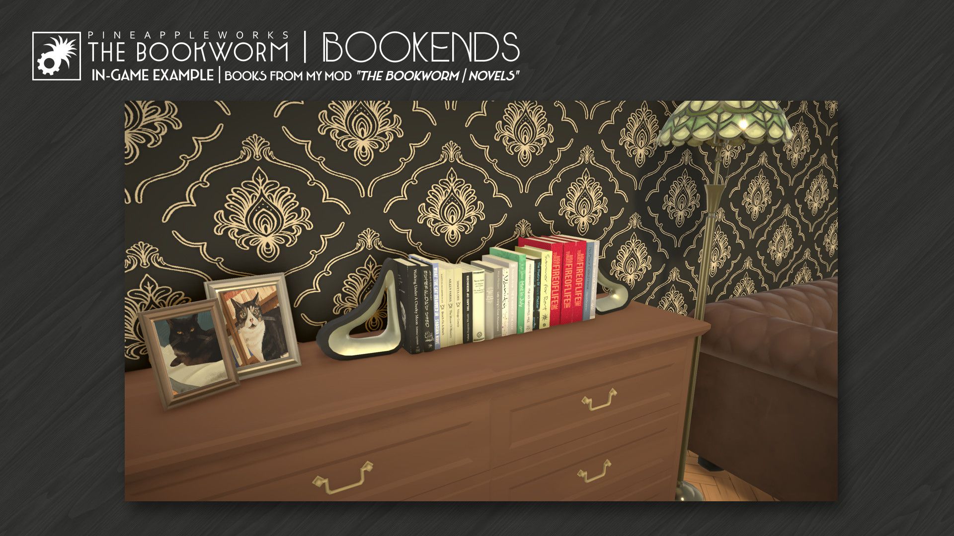 | PaW | The Bookworm | Bookends image 4
