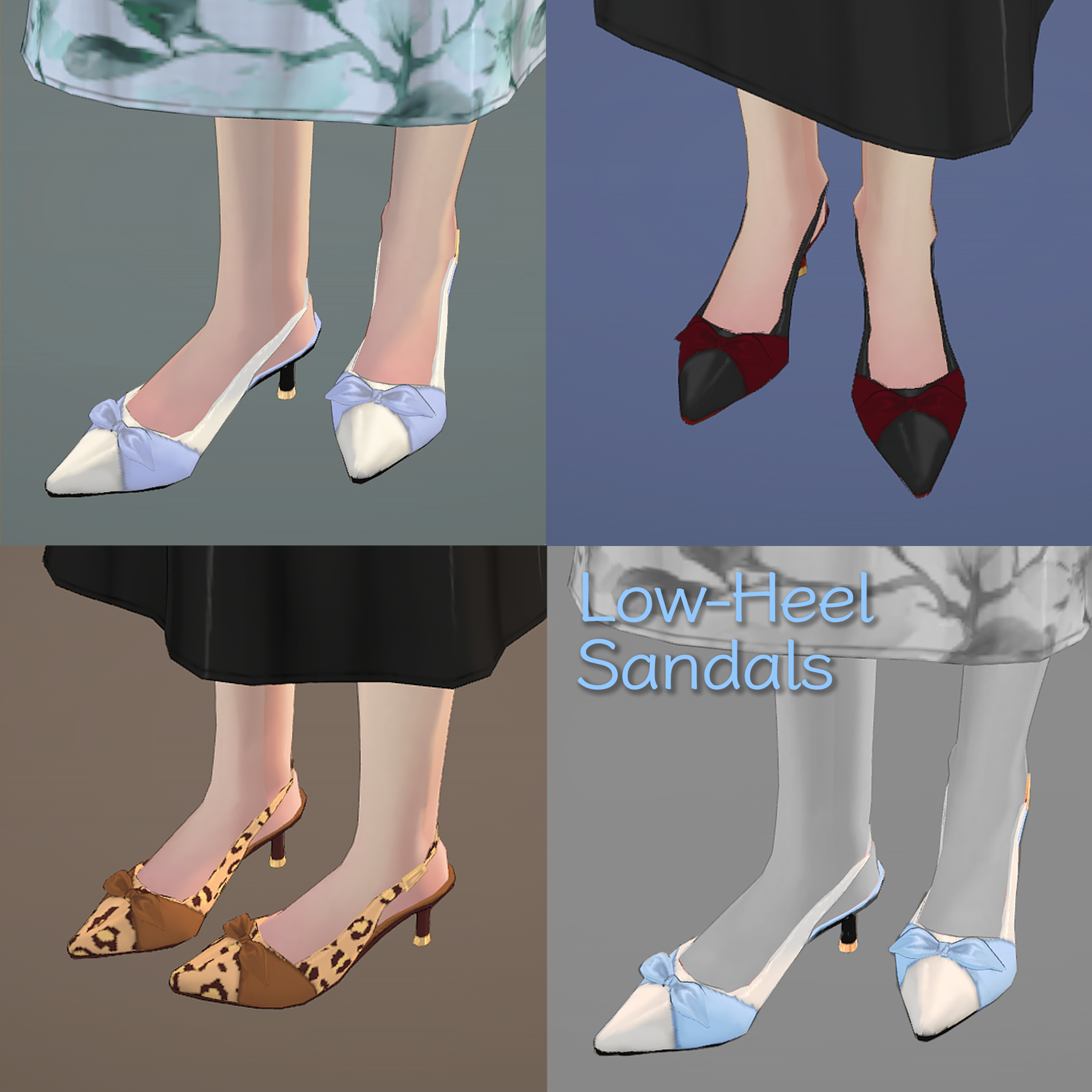 Low-Heel Sandals低跟凉鞋 image 1