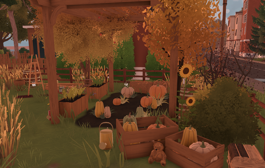 Pumpkin creamy-orange house image 1