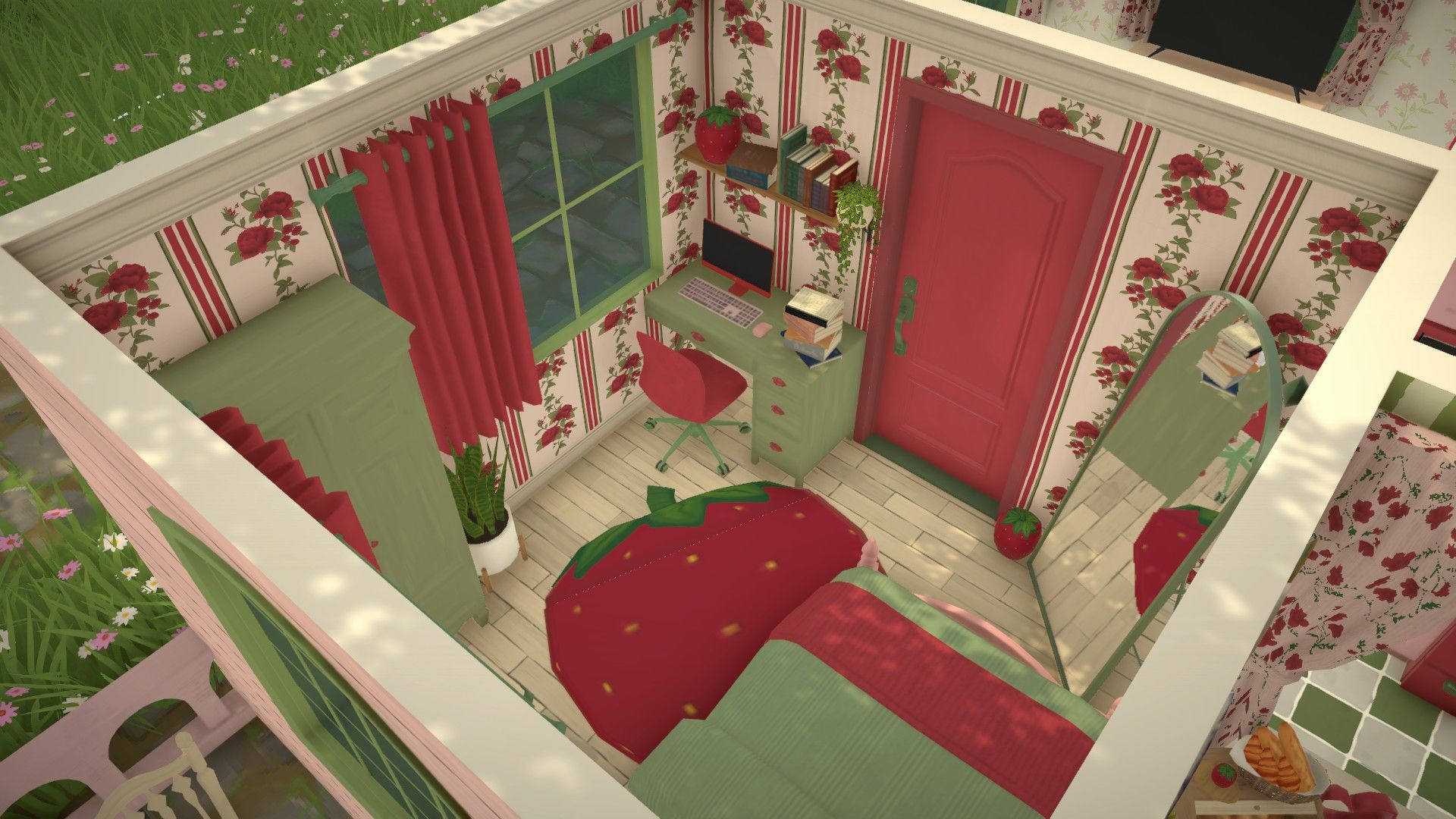 Strawberry Shortcake tiny home w/ cafe! image 4