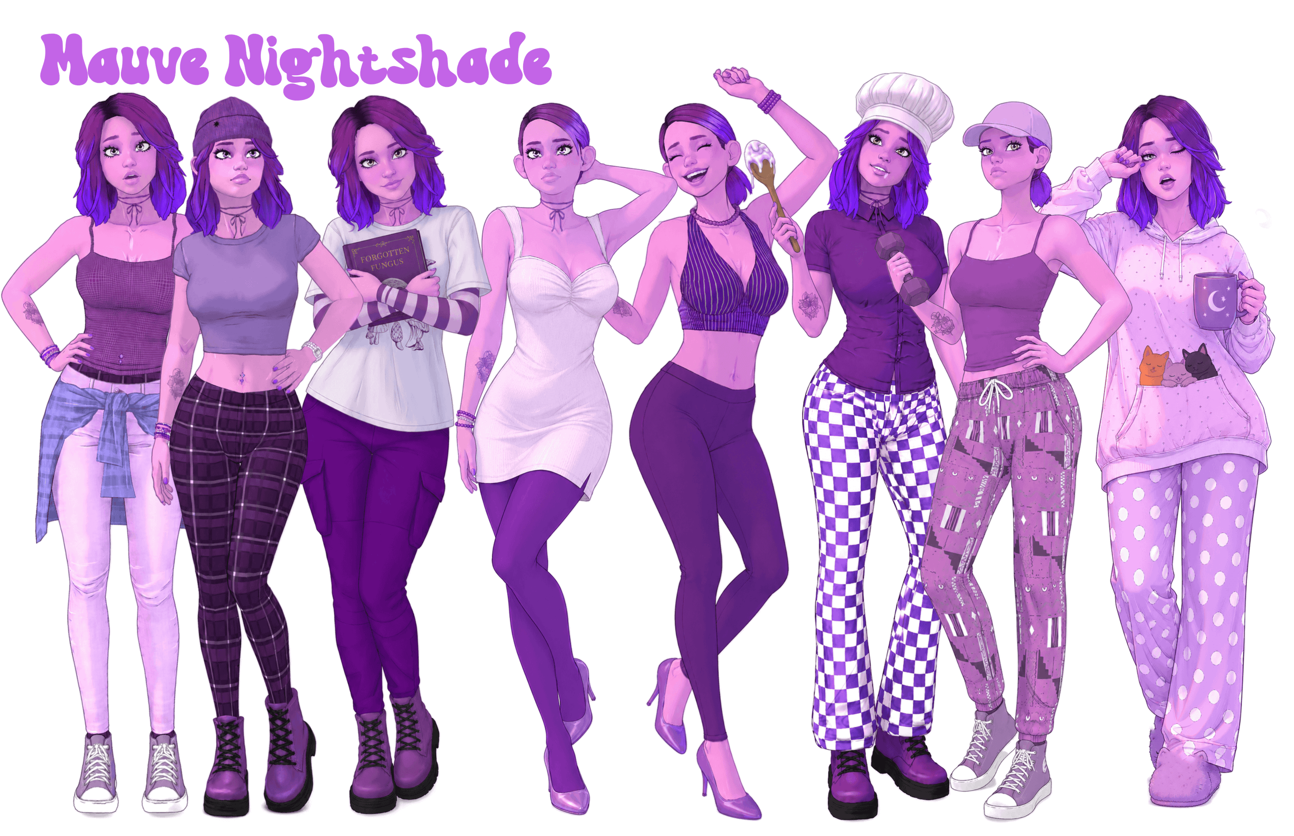 💜 Mauve Nightshade -  ParaBerry Collection image 1