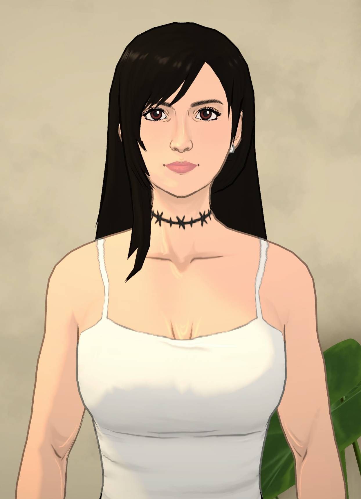 [Tiff] Tifa Hair image 1
