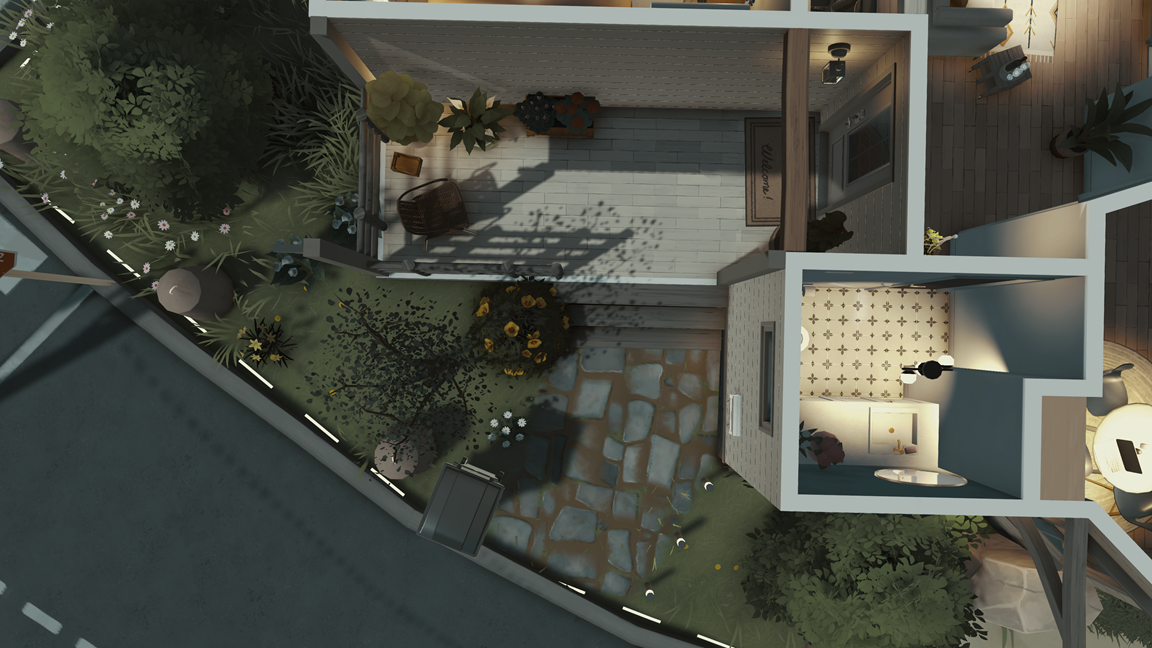 Cozy little wood house image 12