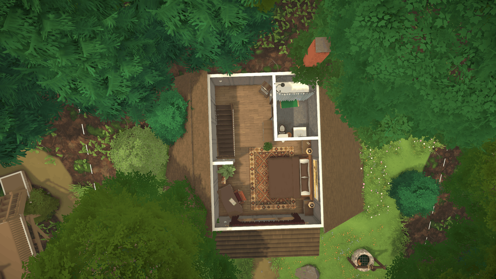 Teeny A-Frame Cabin - Furnished image 2