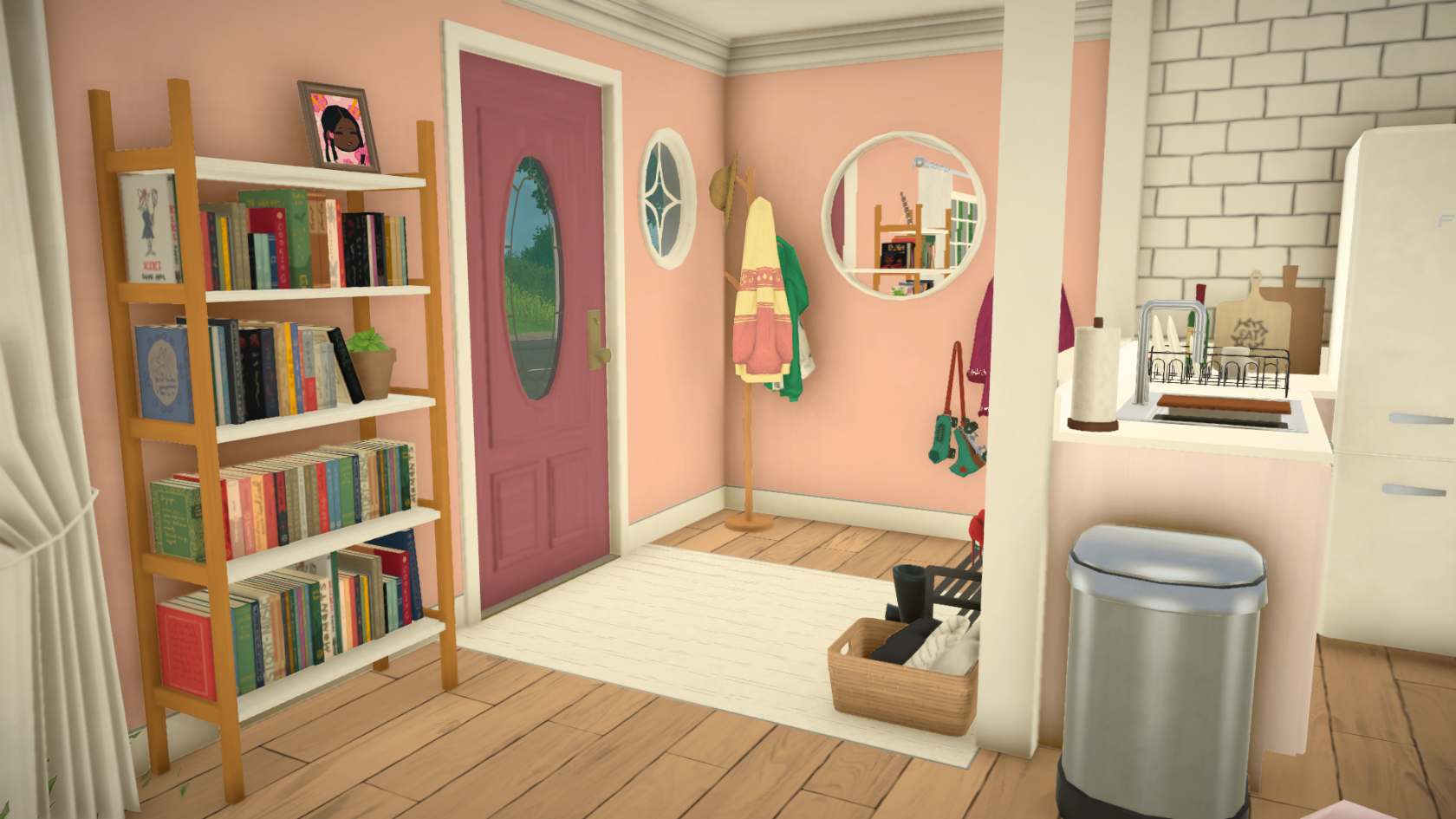 Pink 1 Bedroom Starter House 🌷 image 5