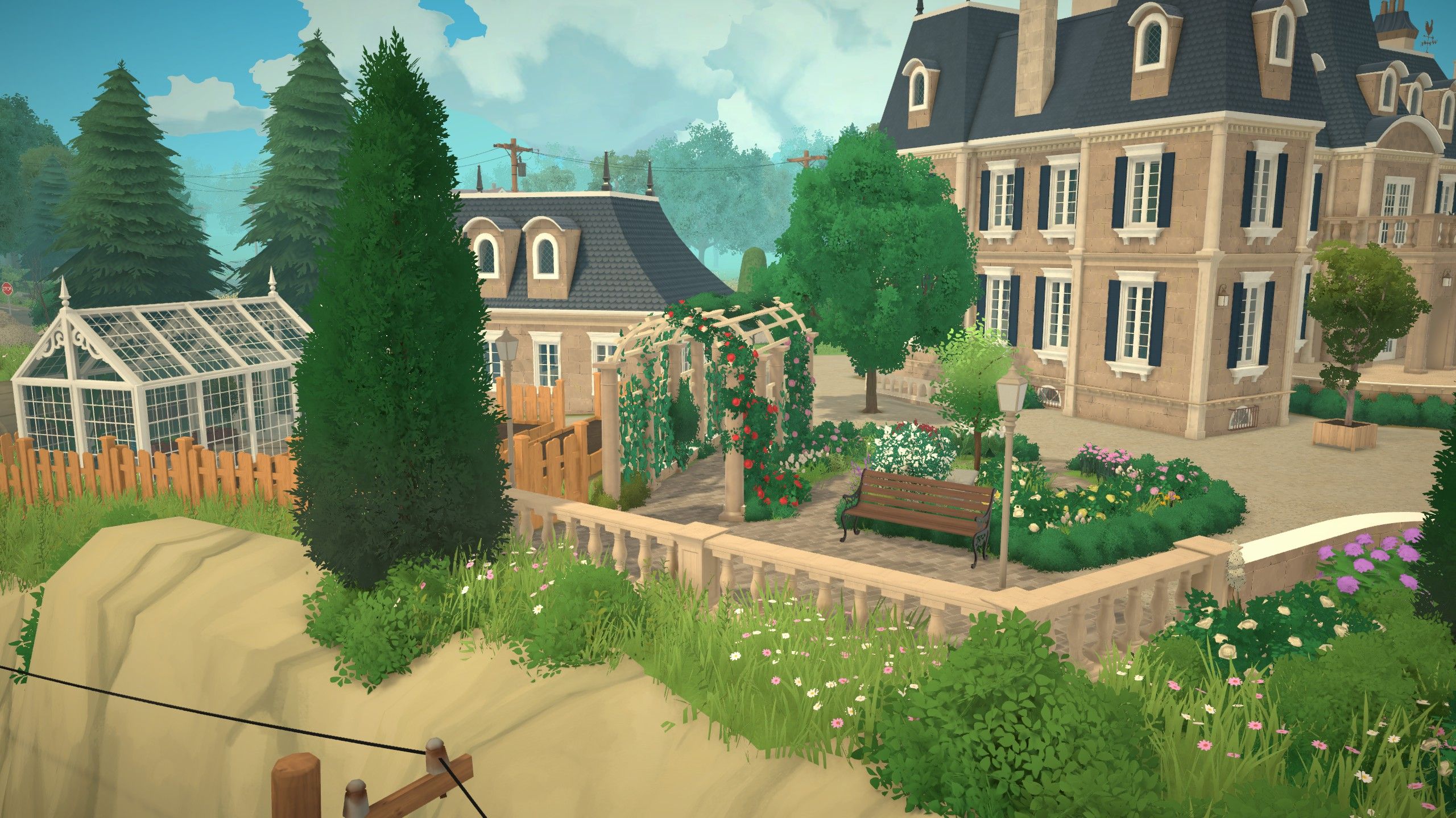 French Chateau Revival - Furnished image 3