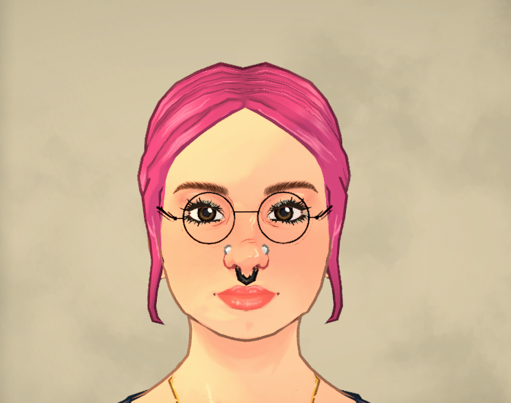 Cool Round Glasses image 4