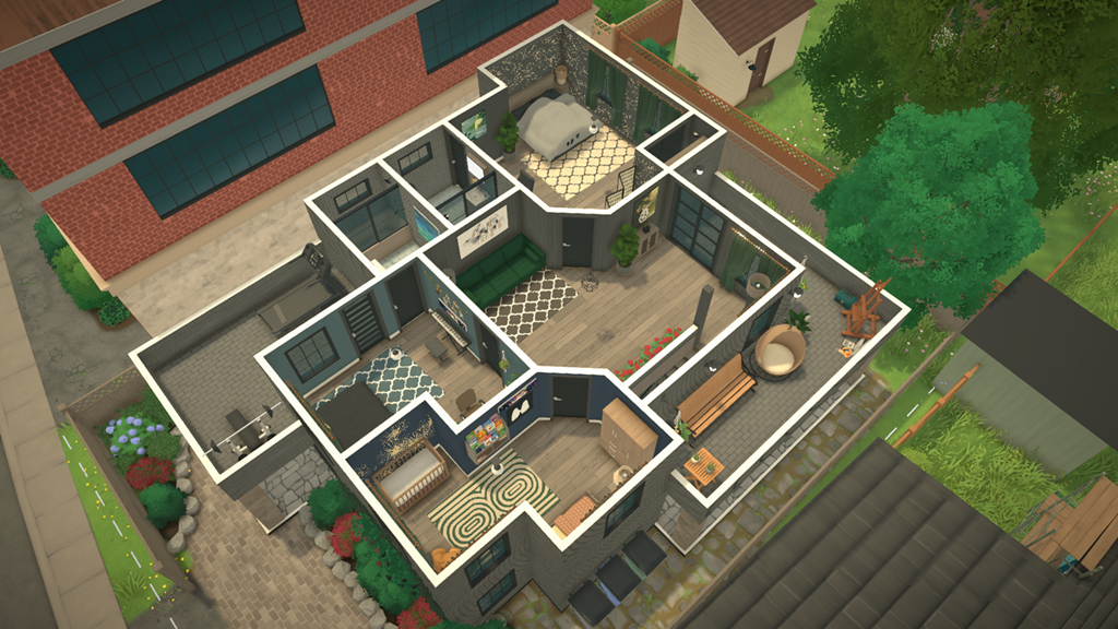 Sad beige millennial house image 15