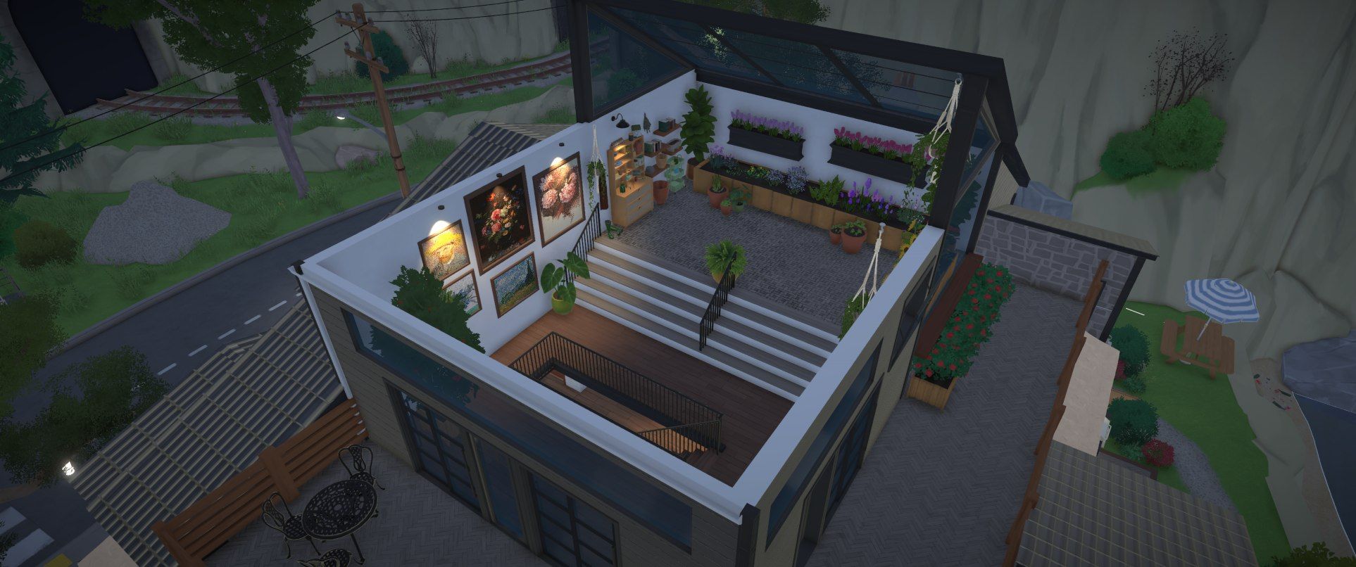 Modern Craftsman Home with Rooftop Greenhouse Gallery image 2