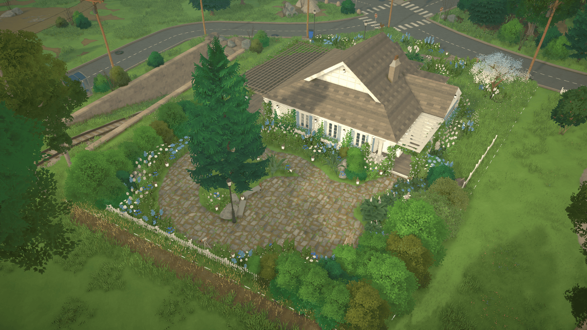 Blue Family Flower Cottage (Shell) image 3