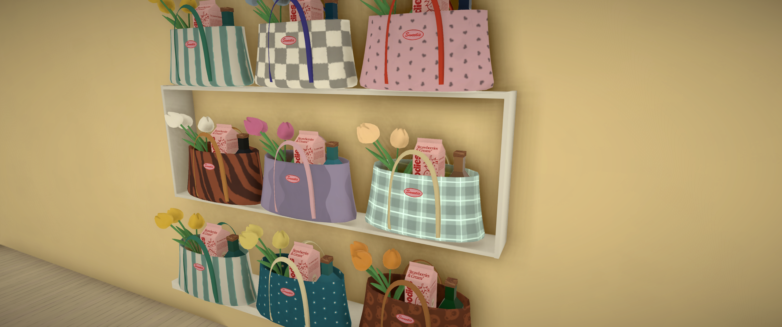 [Bear]Grocery Tote image 1