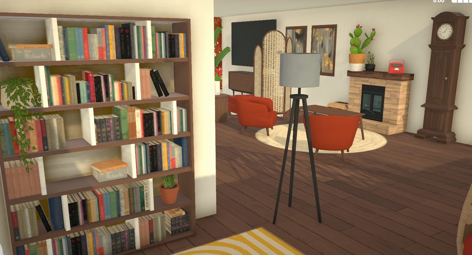 HALF FURNISHED NSB ROSE GEN image 12
