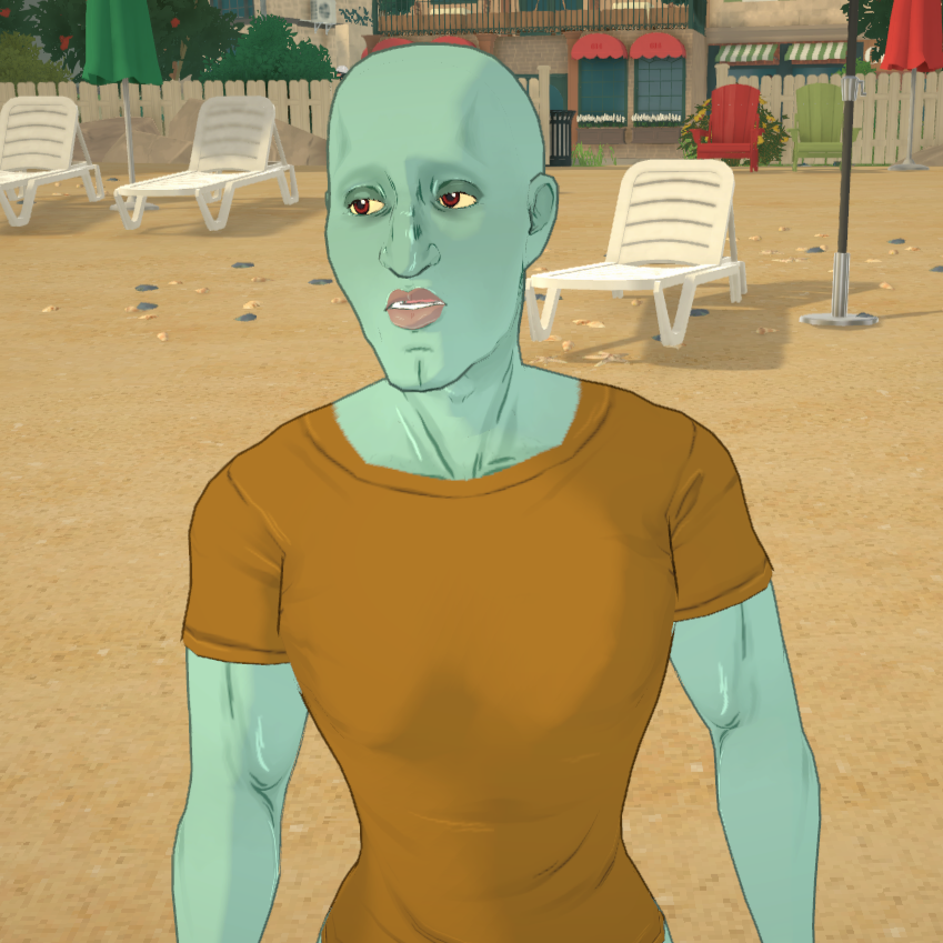 Handsome Squidward image 1